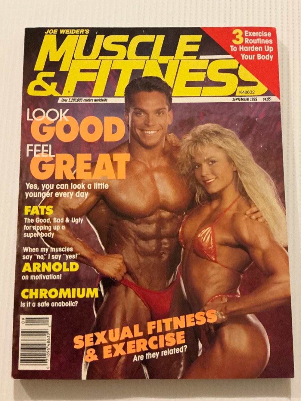 Joe Weider’s Muscle & Fitness Magazine September 1989